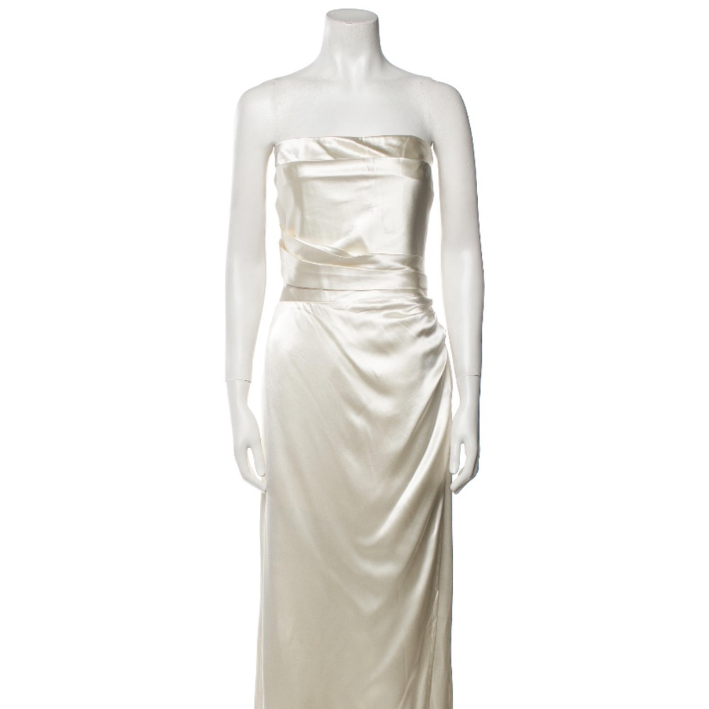 Reformation Silk Evening Gown